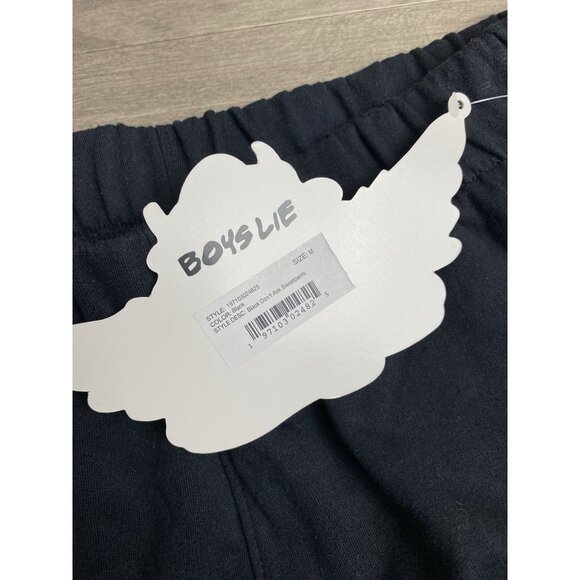 Boys Lie Black Joggers with Blue and Red Flame Design - Picture 12 of 12